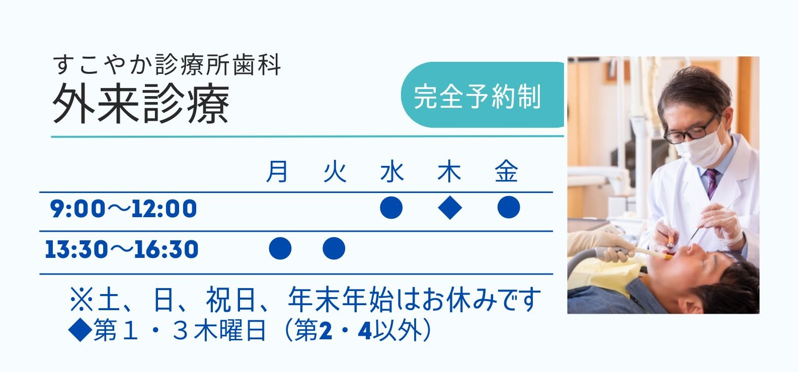 すこやか診療所　歯科地図